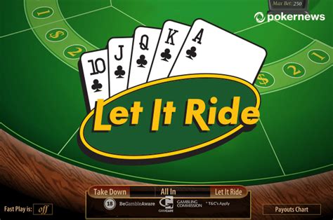  let it ride poker online casino